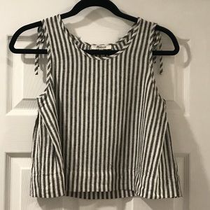 Madewell Stripe Crop Tank